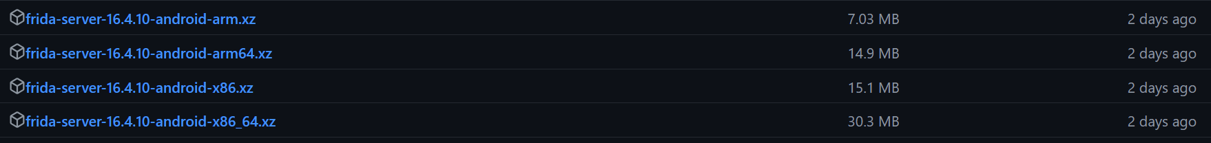 Frida Android Server